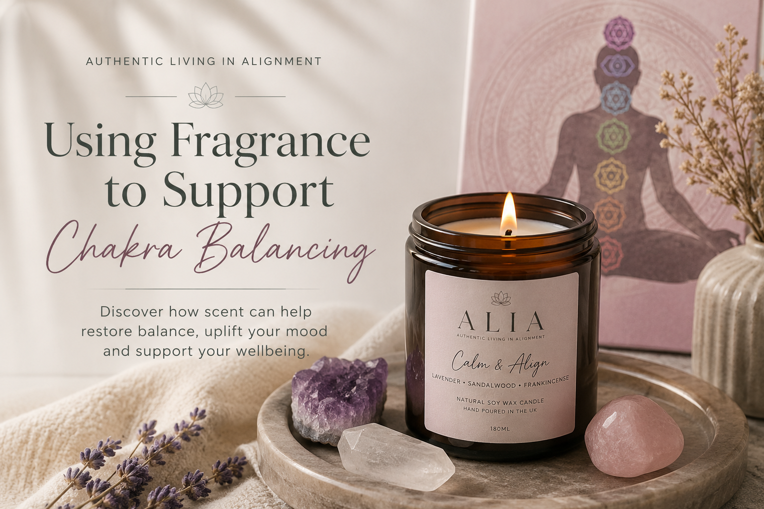 Using Fragrance to balance chakras and energies