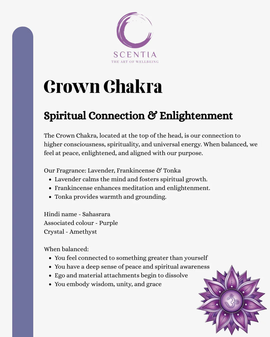 Crown Chakra Wax Melts – Elevate Your Space with Lavender, Frankincense & Tonka
