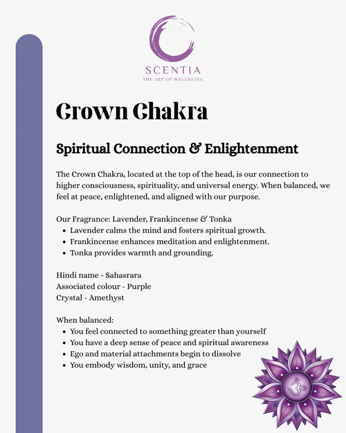 Crown Chakra Wax Melts – Elevate Your Space with Lavender, Frankincense & Tonka