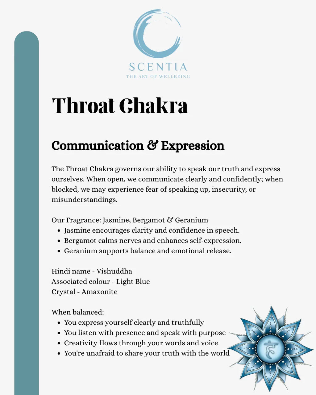 Transform Your Space with Throat Chakra Wax Melt for Clarity and Expression