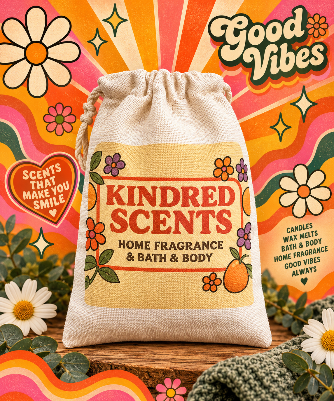 Strawberry Fields wax melt pouch - approx 90g