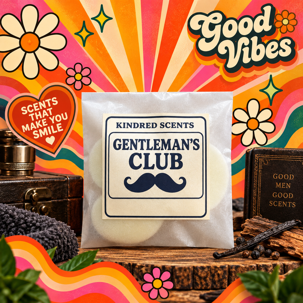 Gentleman’s Club Wax Melts - 3pk