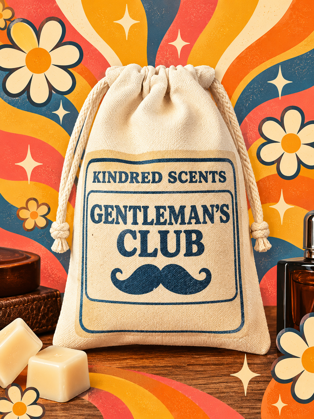 Gentleman’s Club Wax melt Pouch - approx 240g